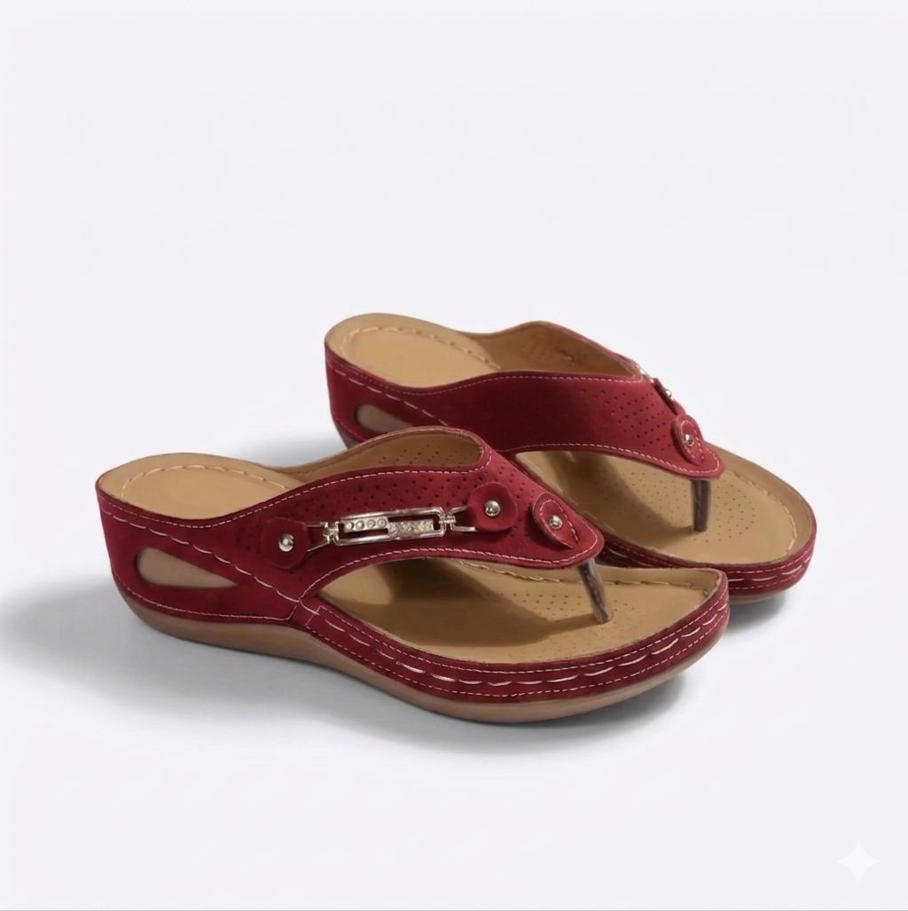 Sandales Pur-Soft à Brides Croisées