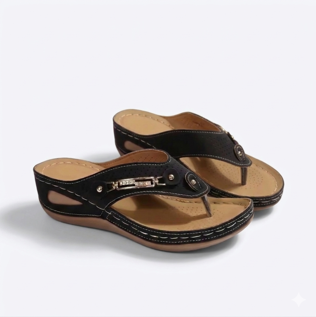 Sandales Pur-Soft à Brides Croisées