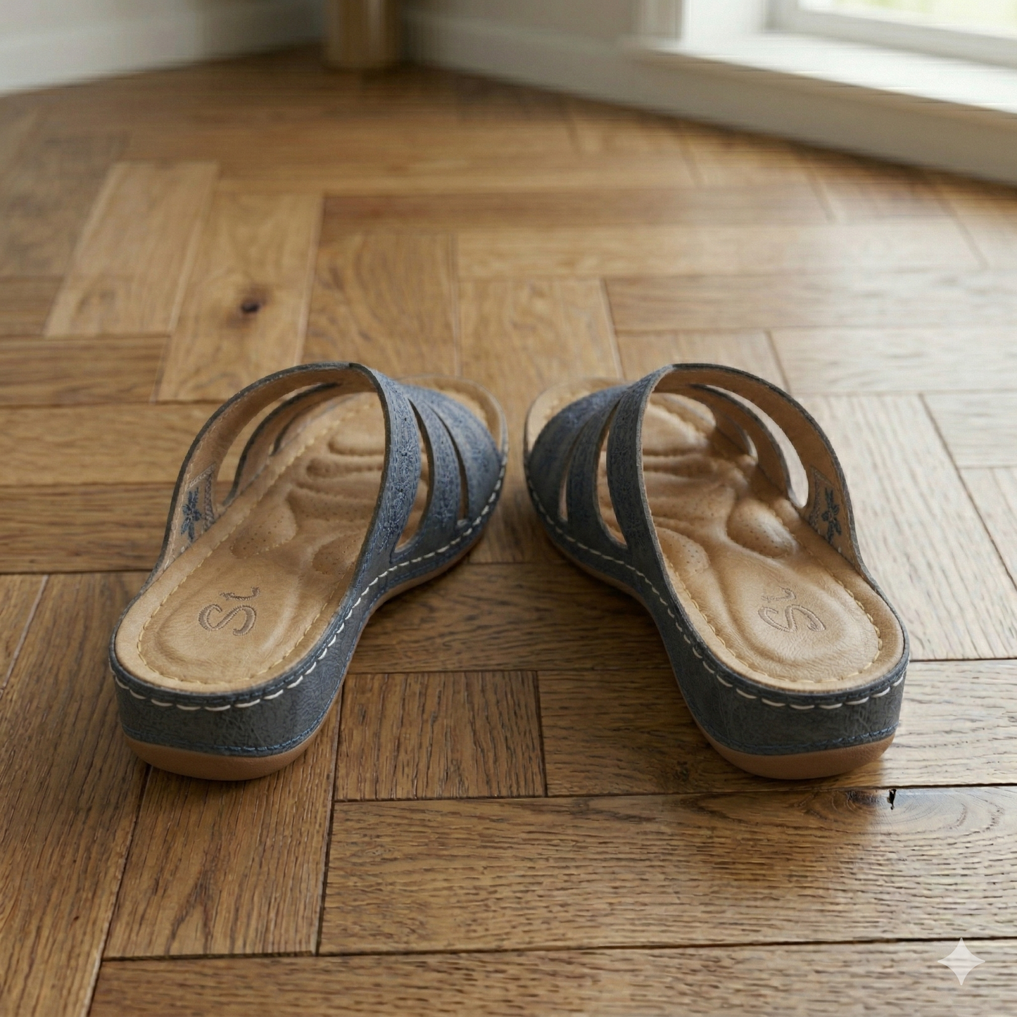 Sandales Pur-Soft Confort à 3 Brides