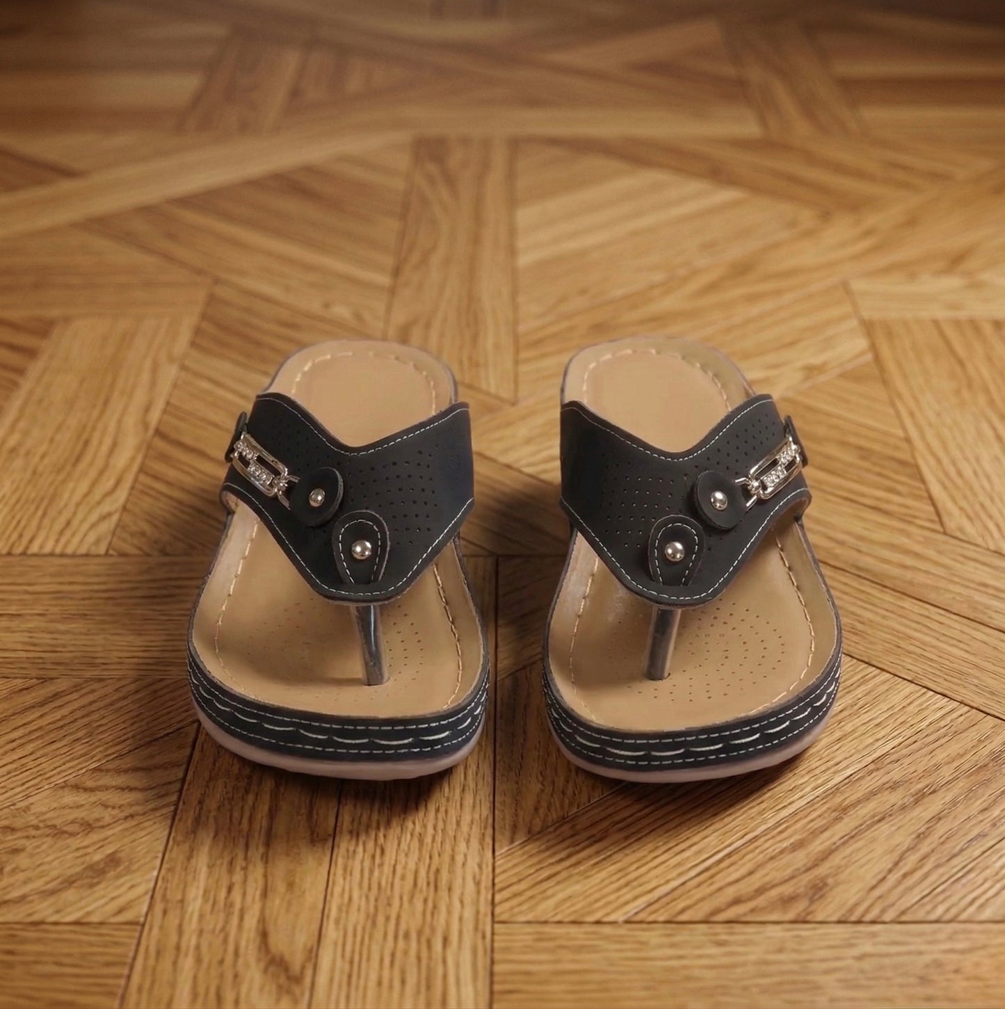 Sandales Pur-Soft à Brides Croisées