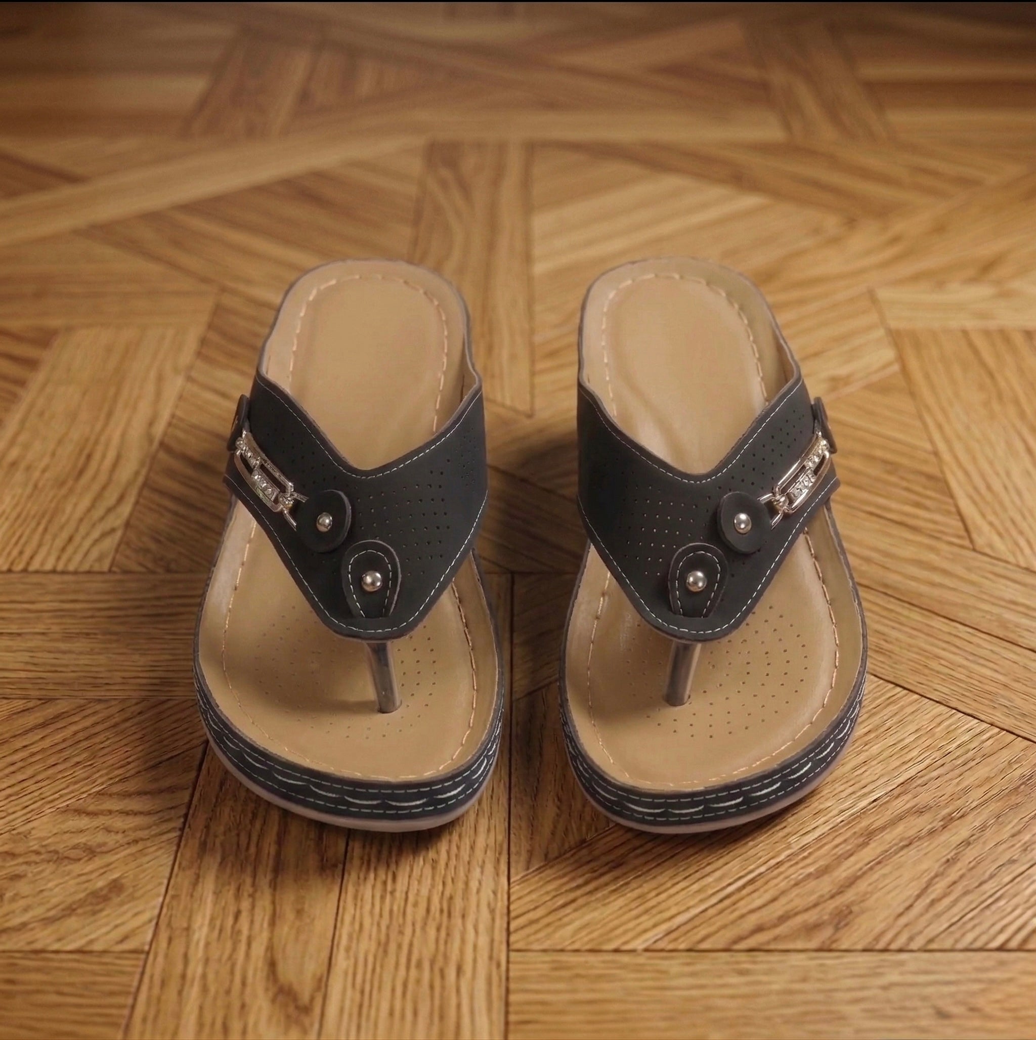 Sandales Pur-Soft à Brides Croisées