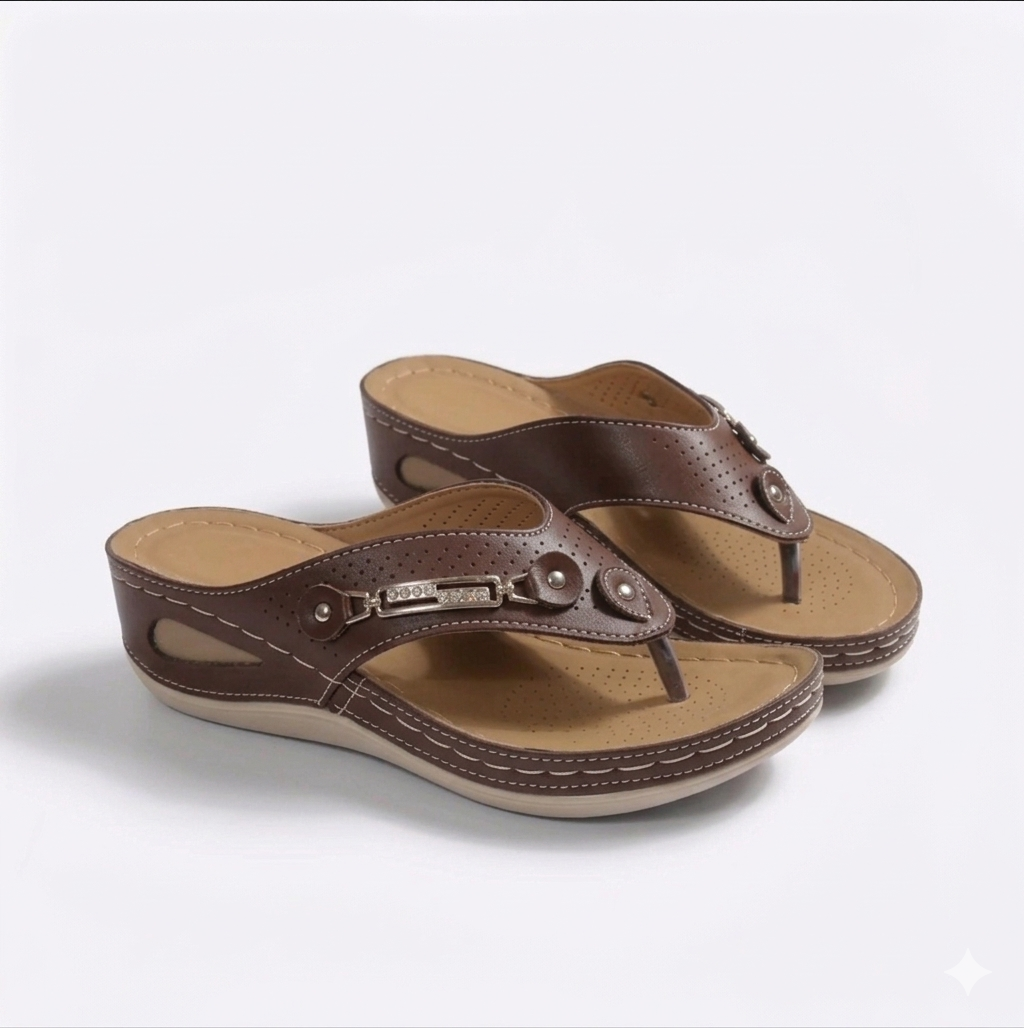 Sandales Pur-Soft à Brides Croisées