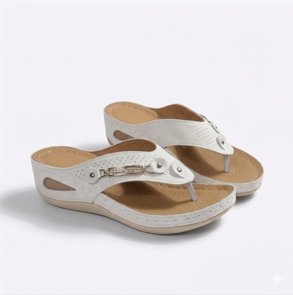 Sandales Pur-Soft à Brides Croisées