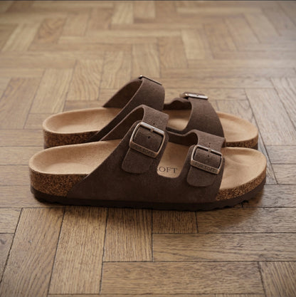 Sandales Pur Soft en Daim